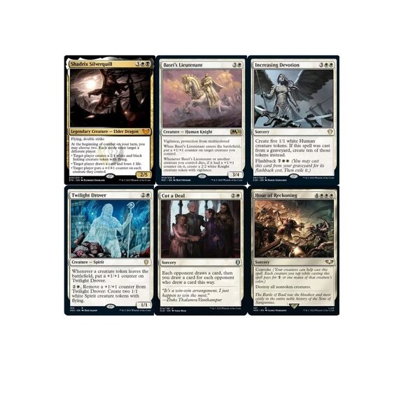 Shadrix Silverquill Commander Deck EDH 100 Magic Cards Custom Deck MTG Tokens NM - Picture 1 of 1